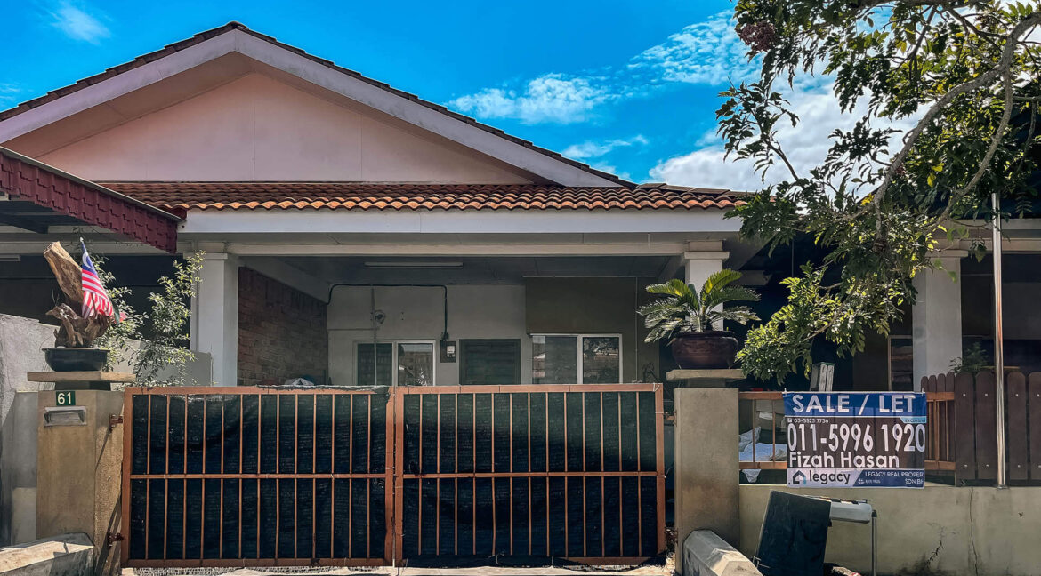 Rumah Teres Setingkat Untuk Dijual Di Taman Meru Perdana, Ipoh